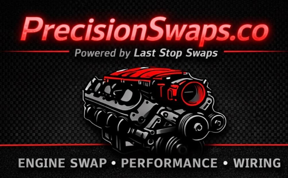 PrecisionSwaps.co powered by Last Stop Swaps logo